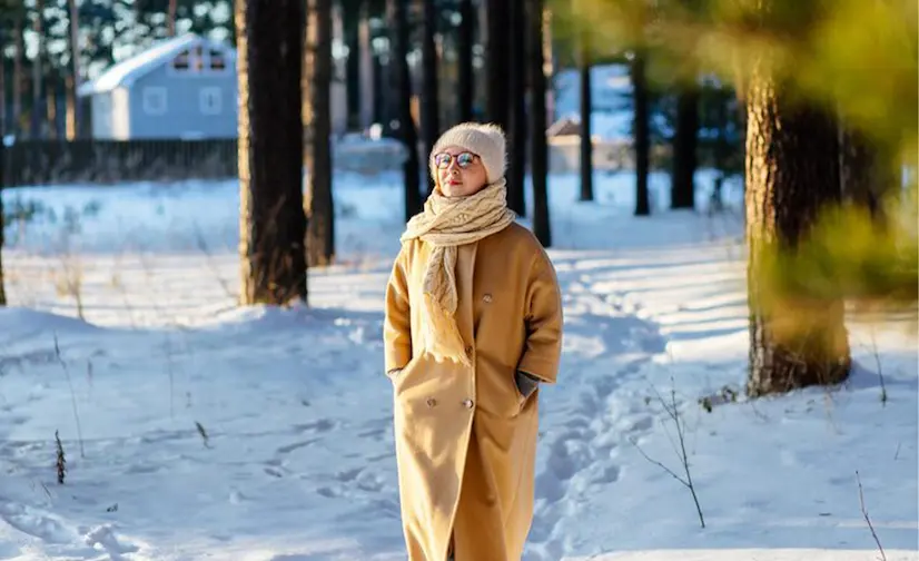 ست کردن عبا در زمستان