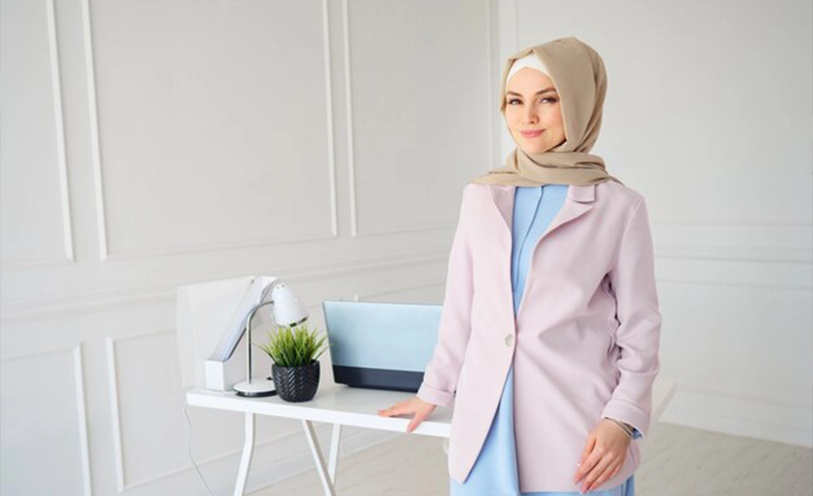 مانتو محل کار مناسب فصل